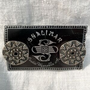 Shalimar Earrings Exotic Wearable Art